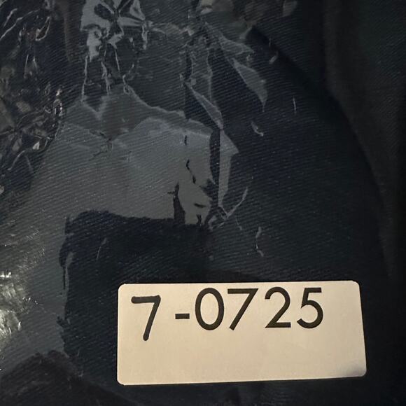 Lands End Starfish High Rise Knit Denim Straight Jeans Large Petite Travel EUC - Picture 9 of 9